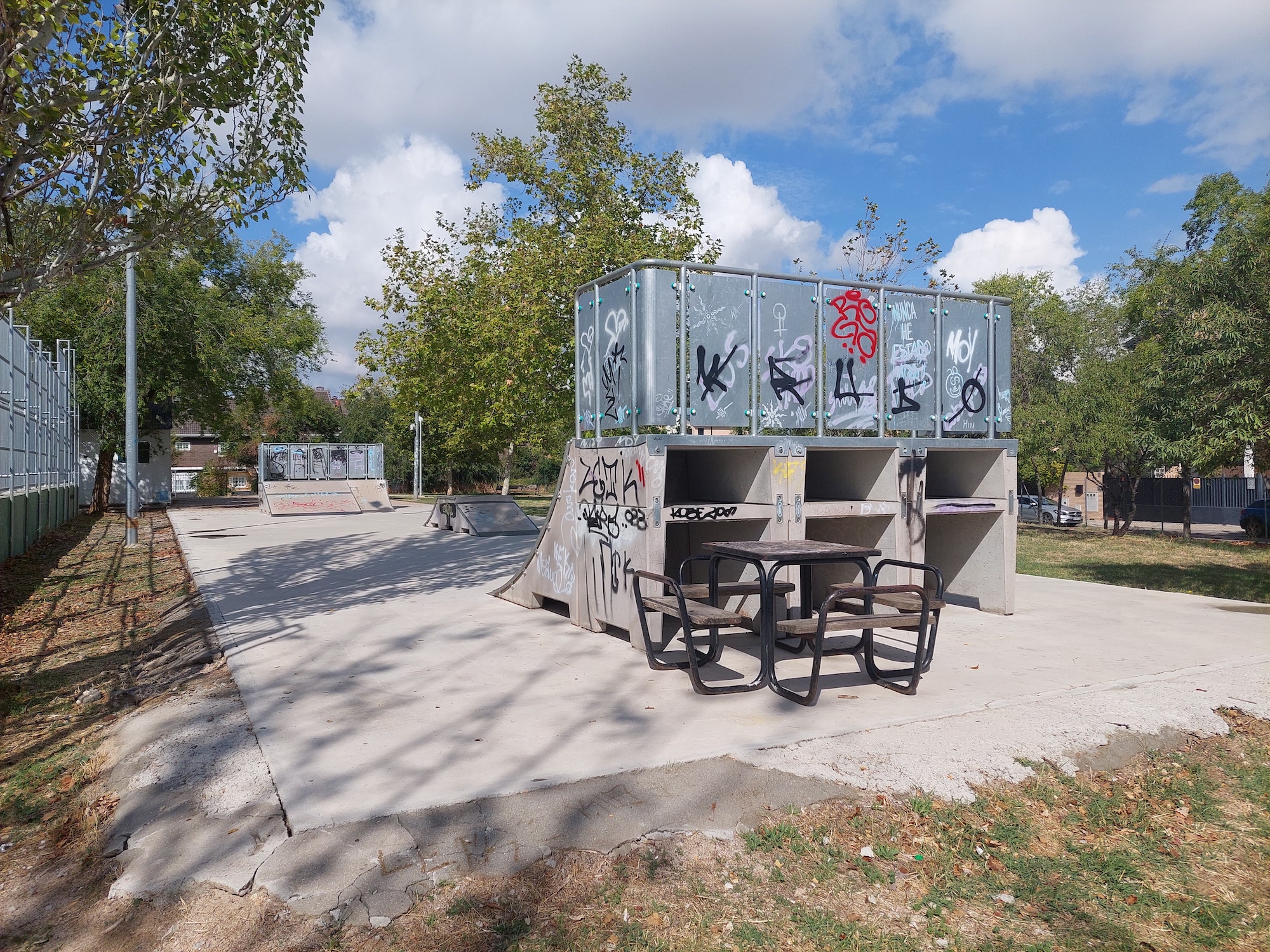 Las Carcavas skatepark